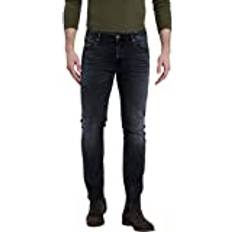 Cross Herr - Svarta Kläder Cross Män Damien-jeans, svart, W/32 L, Svart, 32L