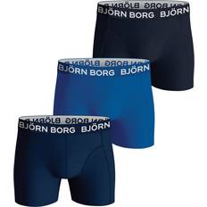 Björn Borg Boxers - Herr Kalsonger Björn Borg Boxer 3p Multipack 1, Unisex, Kläder, Underkläder, Blå 170