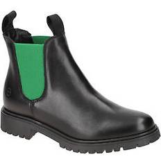 Bred Chelsea boots Tamaris 1-1-25070-41 Women's Trainers Fashion Boot, Blk Lea Green