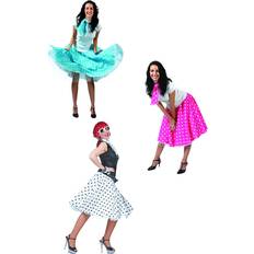 Funny Fashion Dräkter & Kläder Funny Fashion 508046G – vit kjol med duk, en