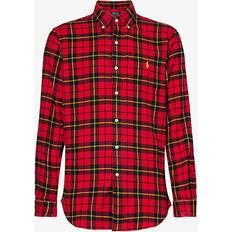 Polo Ralph Lauren Röda Överdelar Polo Ralph Lauren Lunar New Year Flannel Checked Shirt Red/Black