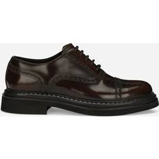 Dolce & Gabbana Oxford Dolce & Gabbana Brushed Calf Leather Oxford Shoes toffee_colour