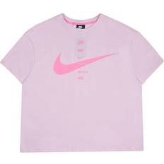 Nike Bomull - Dam - Långa kjolar - Rosa T-shirts Nike Nsw Swsh Top Ss Plus Pink