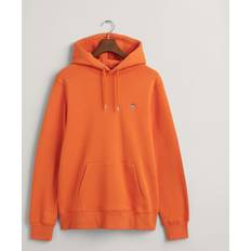 Gant Herr - Orange Överdelar Gant Herr Shield hoodie
