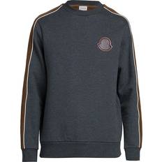 Moncler L - Polyester Överdelar Moncler Cotton-blend jersey sweatshirt grey