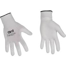 Avit Arbetshandskar Avit Polyurethane Coated Gloves White Pack of