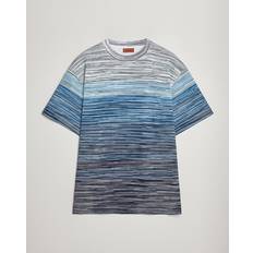 Missoni T-shirts & Linnen Missoni Space Dyed T-Shirt Blue