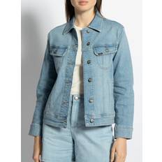Lee Jackor Lee – Ljusblå jeansjacka med rak passform
