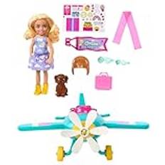Barbie Dockor & Dockhus Barbie Chelsea Plane, Doll and Accessories