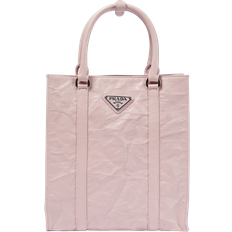 Prada Toteväskor Prada Leather Tote Handbag - Pink