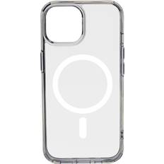 Pomologic Covercase Rugged with MagSafe iPhone 15 Transparent
