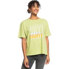 Roxy Dam T-shirts & Linnen Roxy Mode T-shirt dam grön