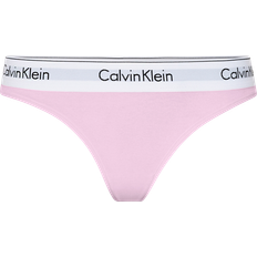 Calvin Klein Rosa Underkläder Calvin Klein Thong Modern Cotton PURPLE