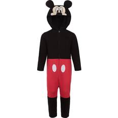 Disney Jumpsuits Barnkläder Disney Mickey Mouse Toddler Boys Zip Up Coverall 4T