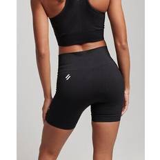 Superdry Dam Byxor & Shorts Superdry Women's Sport Core Seamless Tight Shorts Brown 10-12