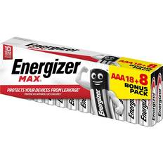 Energizer AAA Alkaline Batteries 26-pack