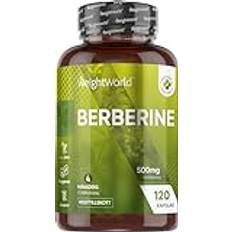 WeightWorld Vitaminer & Kosttillskott WeightWorld Berberinkapslar 500 mg 4 Månaders Förbrukning