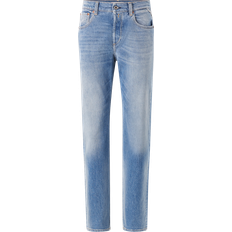 Replay Blåa - Dam - Skinnjackor - W28 Jeans Replay Jeans Maijke Straight Blå W27/L32