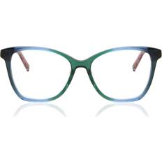 Plast - Unisex Glasögon & Läsglasögon Missoni solglasögon, Dcf/16 grön azurblå