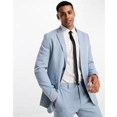 Jack & Jones Herr Kavajer Jack & Jones – Premium – Ljusblå kostymkavaj med smal passform
