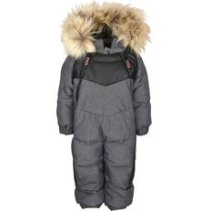 3-6M Overaller Lindberg Baby Rocky Overall - Anthracite (2665-1700)