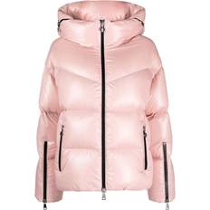 Moncler Dam - Rosa Ytterkläder Moncler Pink Huppe Down Jacket 51A Pink