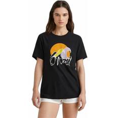 O'Neill T-shirts & Linnen O'Neill T-shirt med kortärm Dam Luano Graphic Svart