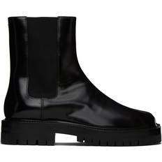 Maison Margiela Black Tabi County Chelsea Boots H8396 Black IT