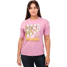 Hugo Boss Dam - Lila Överdelar Hugo Boss Women's Womens Sport T-Shirt Purple