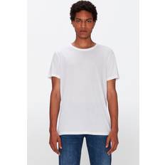7 For All Mankind Herr T-shirts & Linnen 7 For All Mankind Featherweight Tee Cotton White