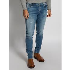 LTB Gråa - Herr Byxor & Shorts LTB Jeans Servando X D-jeans för män, Säker asktvätt 53636, x 36L