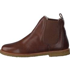 Angulus Chelsea boots Angulus Chelsea boot with wool lining 2509 Brown Brun