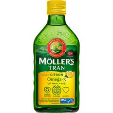 Ärtproteiner Vitaminer & Kosttillskott Möllers Tran Lemon 250ml