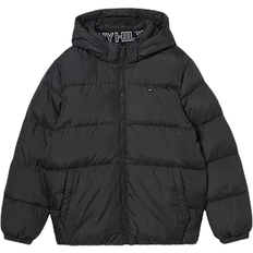 Tommy Hilfiger Flickor Jackor Barnkläder Tommy Hilfiger Junior's Essential Padded Hooded Jacket - Black