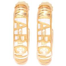 Marc Jacobs Monogram Hoops Gold ONE