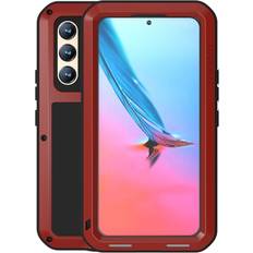 LOVE MEI Mobilskal LOVE MEI Samsung Galaxy S22 Skal Powerful Case Röd