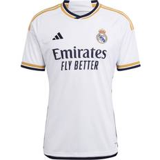 Adidas Bortatröja Supporterprodukter adidas Real Madrid 23/24 Short Sleeve T-shirt Home