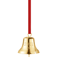 Georg Jensen Christmas Bell 2021 Gold Julpynt 5.4cm
