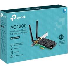 10 Gigabit Ethernet - PCIe Nätverkskort & Bluetooth-adaptrar TP-Link Archer T4E