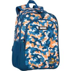 Fortnite Blue Camo American Style Kids Backpack