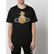 Vivienne Westwood Dam T-shirts & Linnen Vivienne Westwood Time Machine Cotton-Jersey T-Shirt Black