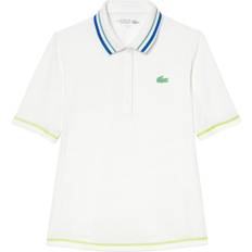 Lacoste T-shirts & Linnen Lacoste Ultra-Dry Pique Polo Shirt Women White
