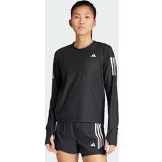 Adidas Dam - Polyester - Svarta T-shirts adidas Own The Run Long Sleeve T-shirt