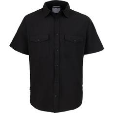 Craghoppers Herr - Svarta Överdelar Craghoppers Expert Kiwi Short Sleeve Shirt Black