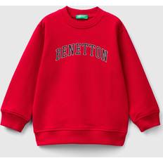 United Colors of Benetton Sweatshirts United Colors of Benetton Sweatshirt In 100% Organic 18-24, Red, Kids