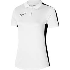Nike Dam Pikétröjor Nike Womens Dri-Fit Academy 23 Polo W White/Black/Black
