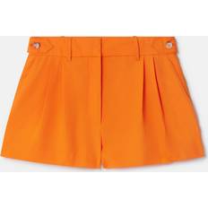 Stella McCartney Shorts Stella McCartney High-rise shorts orange