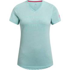 McKinley Dam T-shirts & Linnen McKinley Kammo T-Shirt Melange/Blue Aqua