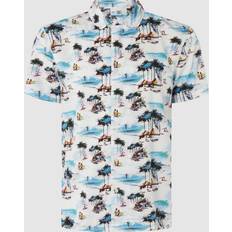 O'Neill Skjortor O'Neill Kortärmad kustskjorta för män förpackning med 4 31012 Vit