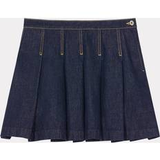 Kenzo Kjolar Kenzo Short Skirt. Rinse Blue Denim Womens